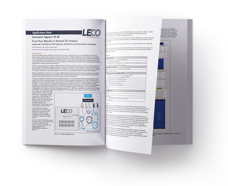 LECO App Note Mineral Oil Analysis