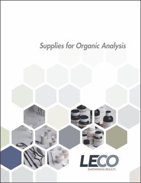 Okładka katalogu materiałów organicznych